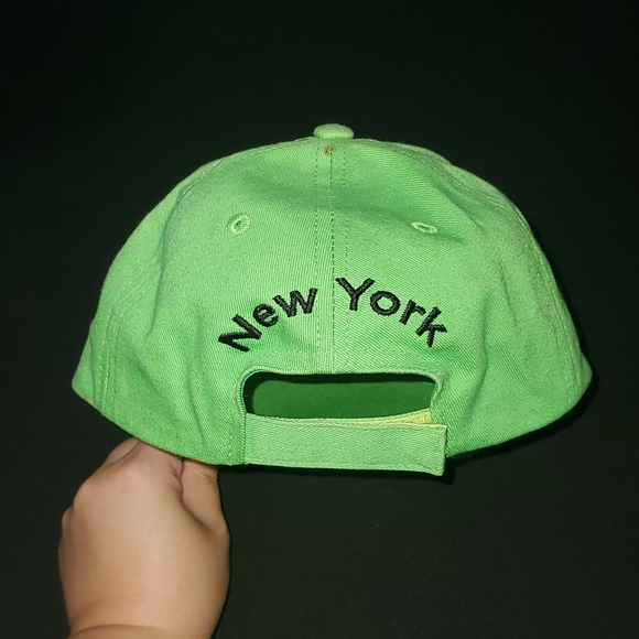 M&M's World New York Green Black Embroidered Adjustable Hat - Picture 2 of 9
